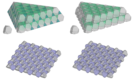 Tessellations and topological interlocked assemblies by Vera Viana